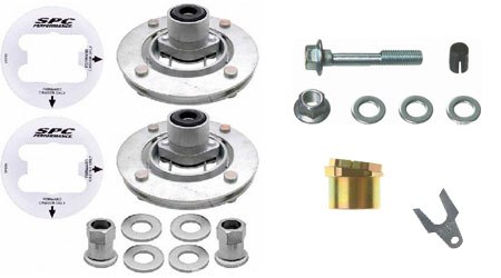 Caster/Camber Bolt Kits, Camber Wedges and Shims, Caster/Camber bushings