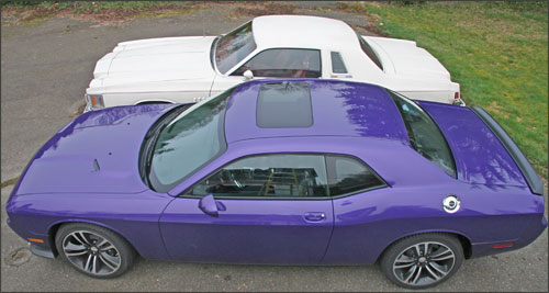 Benchmark car and the Dodge Challenger