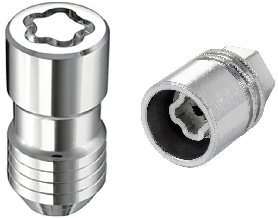 Typical Locking Lug Nut & Key