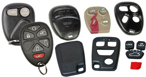 ACDelco, SMP, Dorman and Uro Parts Keyless Entry Remotes