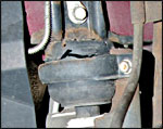 A severely loose or broken mount will cause the engine to rock back and forth especially under acceleration.
