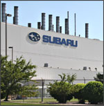 Subaru of Indiana Automotive (SIA) plant in Lafayette, Indiana