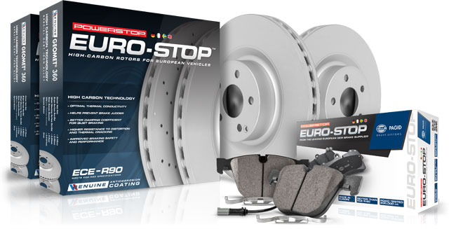 Euro-Stop Rotor & Brake Pad kits