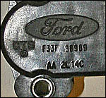 Mystery Ford part with F33F 9B989 stamped on it