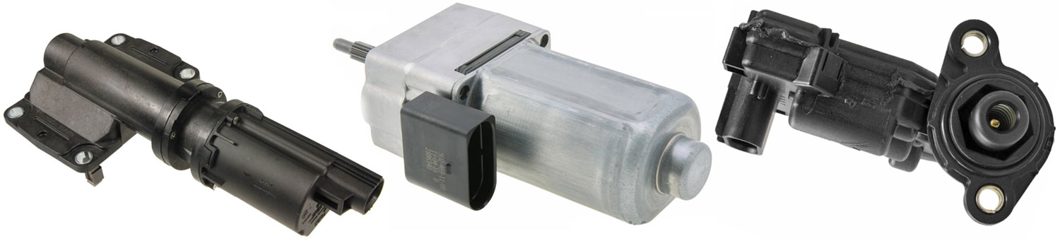 Typical 4WD Actuator Motors