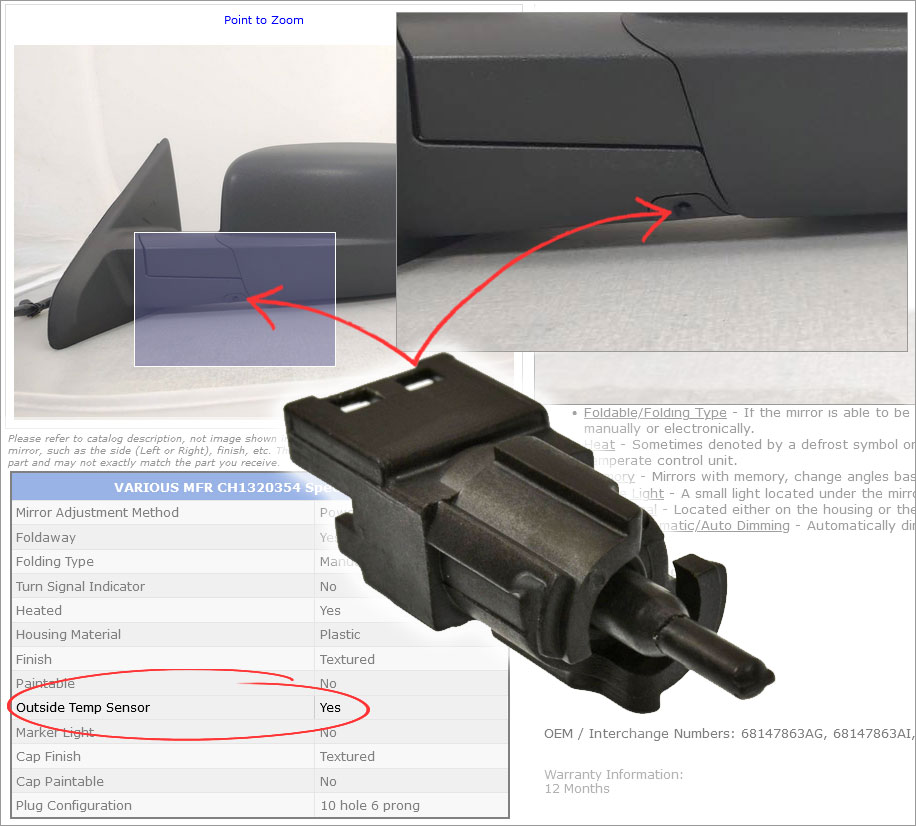 Ambient Air Temperature Sensor